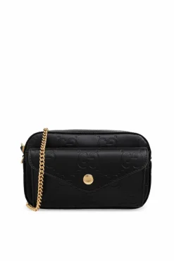 Gucci BLACK ‘GG Super Mini’ Shoulder Bag