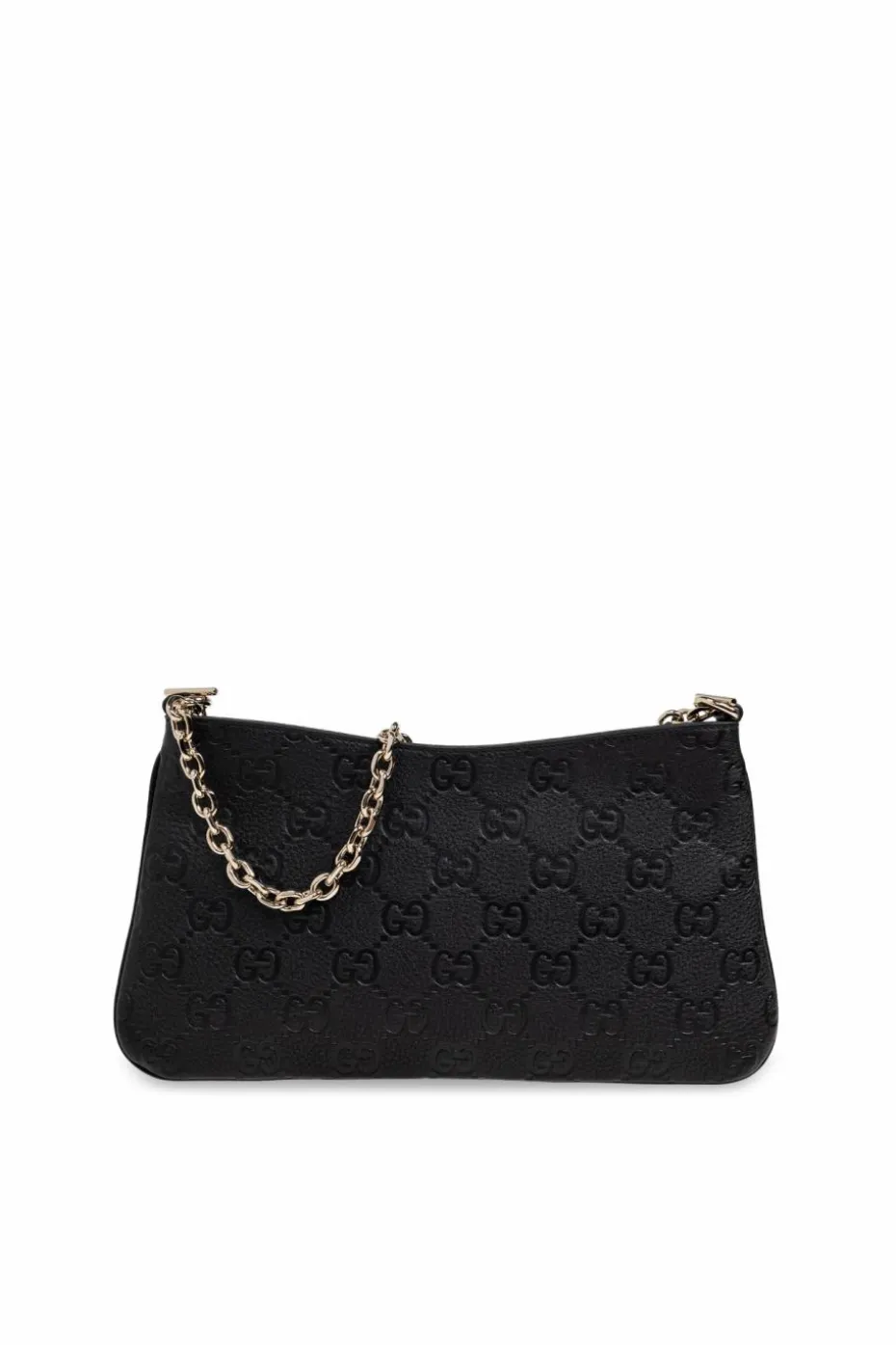 Gucci BLACK Handbag GG Emblem
