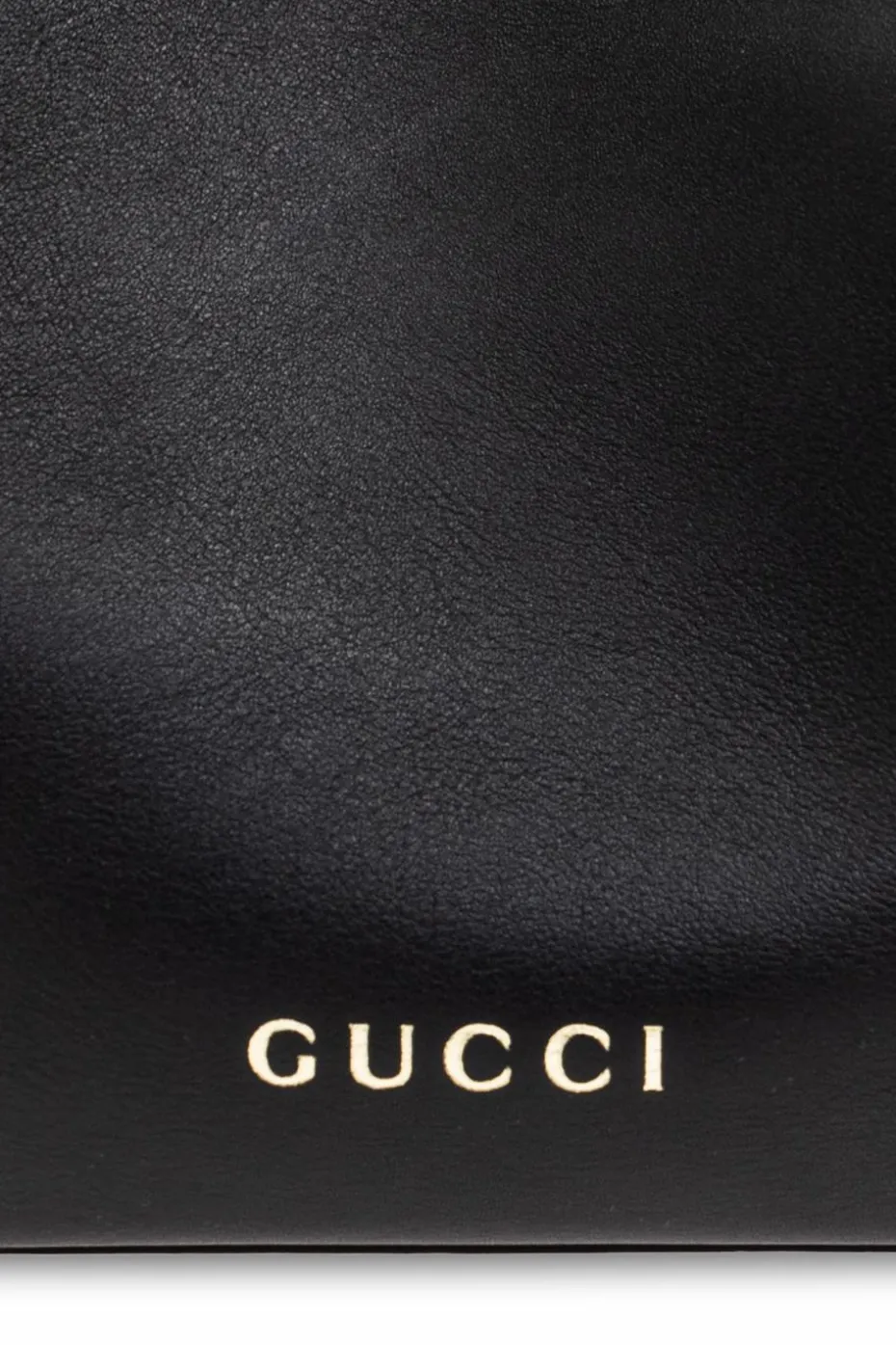 Gucci BLACK Handbag GG Emblem Small