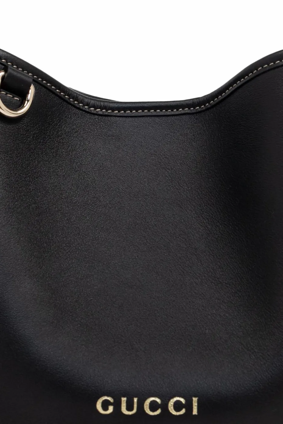 Gucci BLACK Handbag GG Emblem Mini