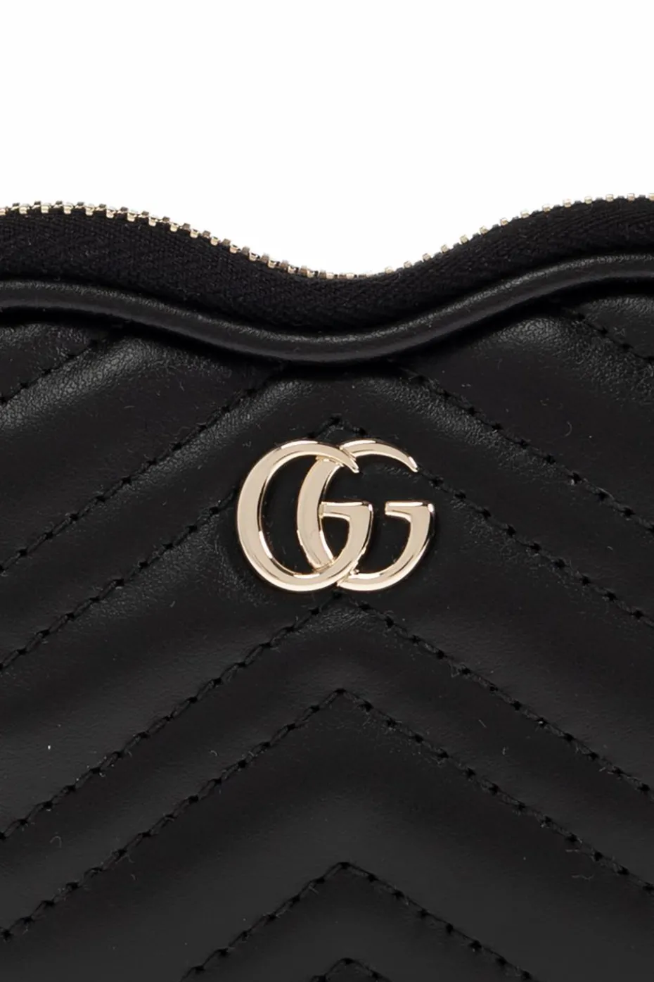 Gucci BLACK Handbag "GG Marmont Mini"