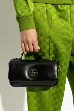 Gucci BLACK Handbag GG Milano Small
