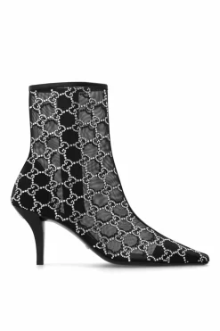 Gucci BLACK Heeled ankle boots