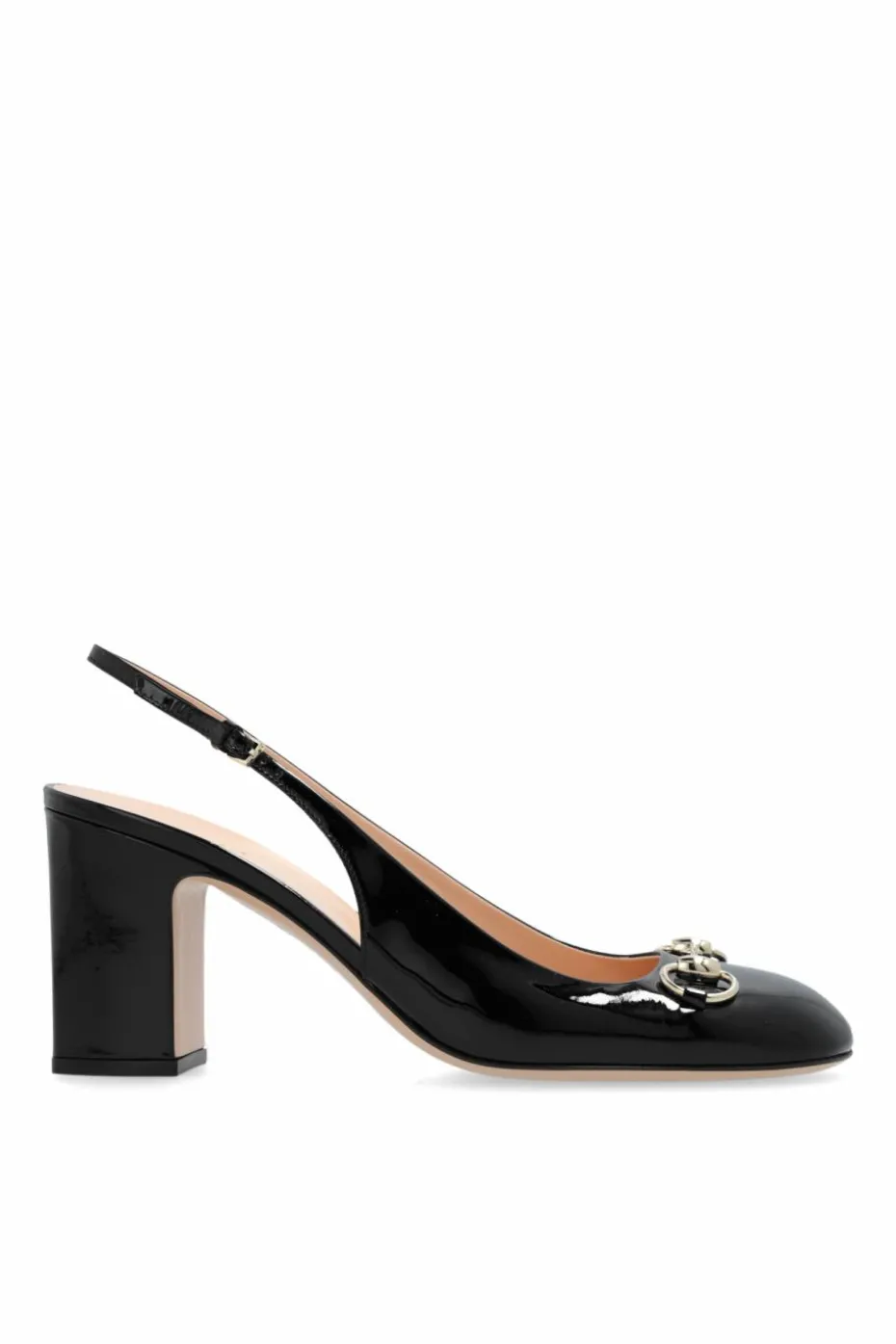 Gucci BLACK High Heels Horsebit
