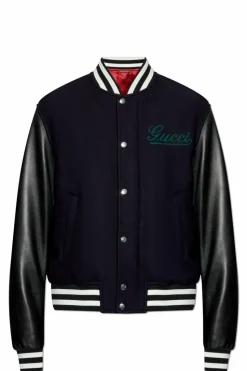 Gucci BLACK Jacket with Logo