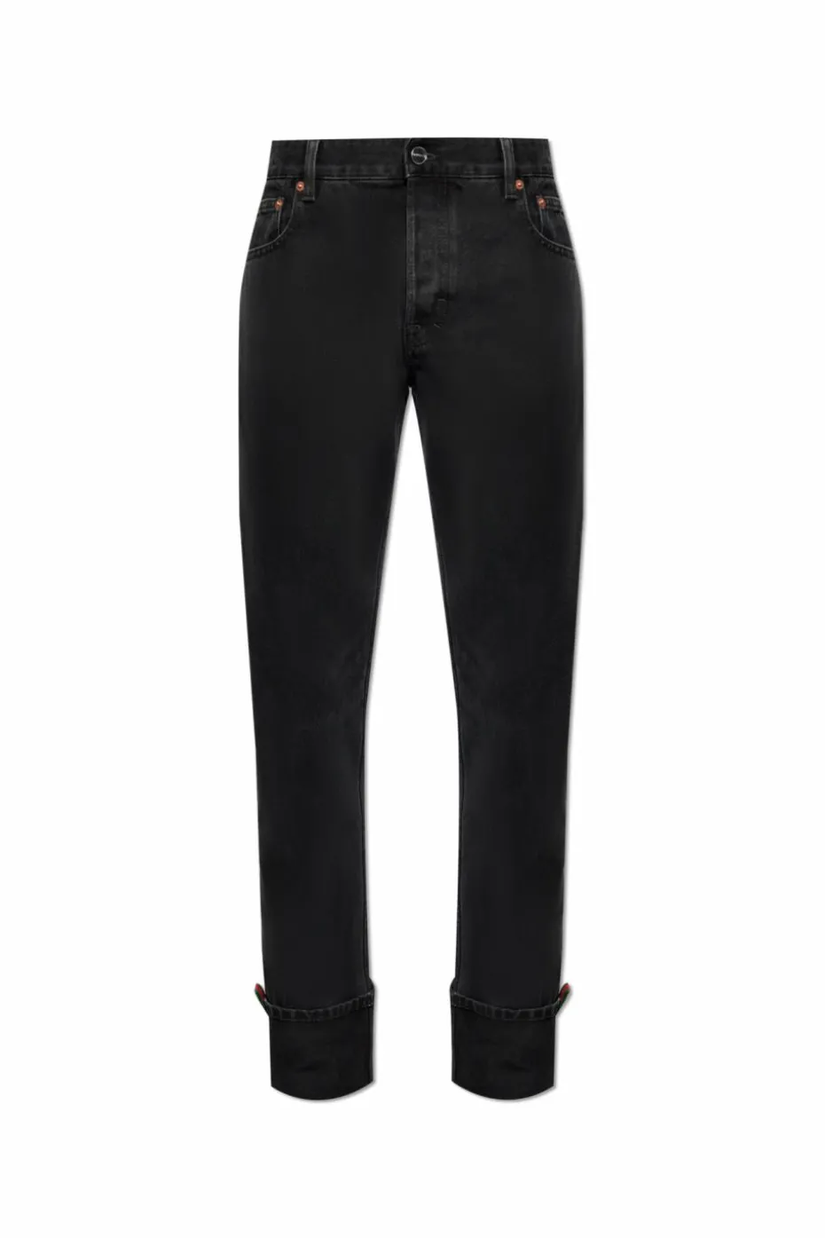 Gucci BLACK Jeans with logo