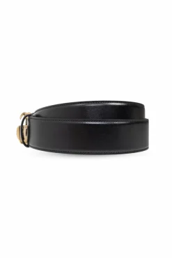 Gucci BLACK Leather belt