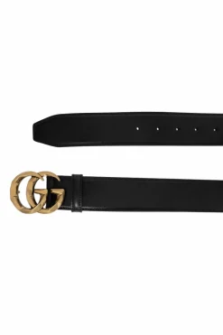 Gucci BLACK Leather belt