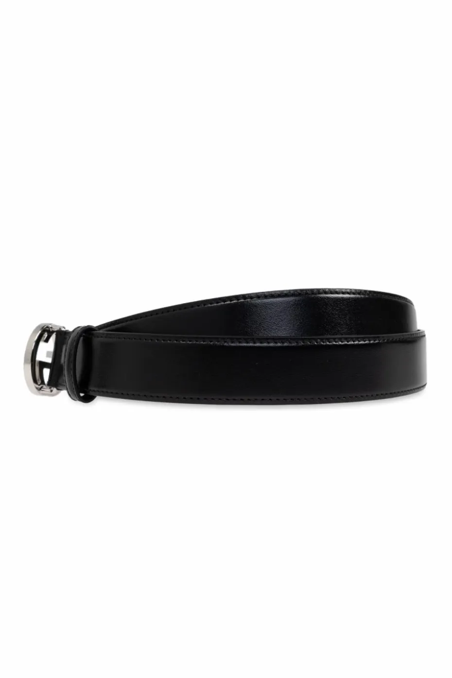 Gucci BLACK Leather belt