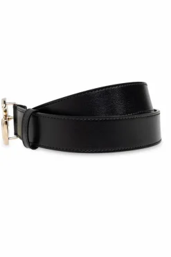 Gucci BLACK Leather belt
