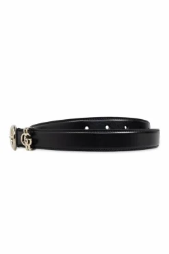 Gucci BLACK Leather belt