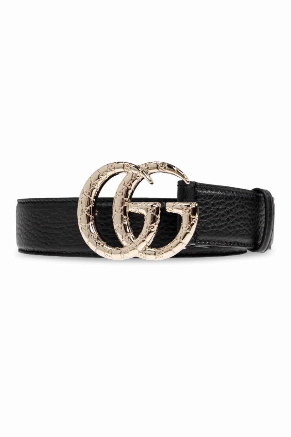Gucci BLACK Leather belt