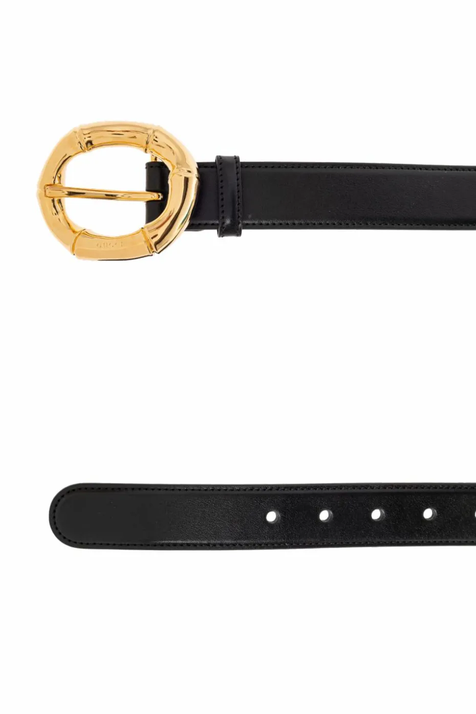 Gucci BLACK Leather belt