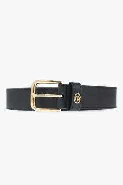 Gucci BLACK Leather belt