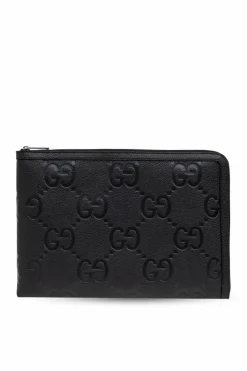 Gucci BLACK Leather briefcase