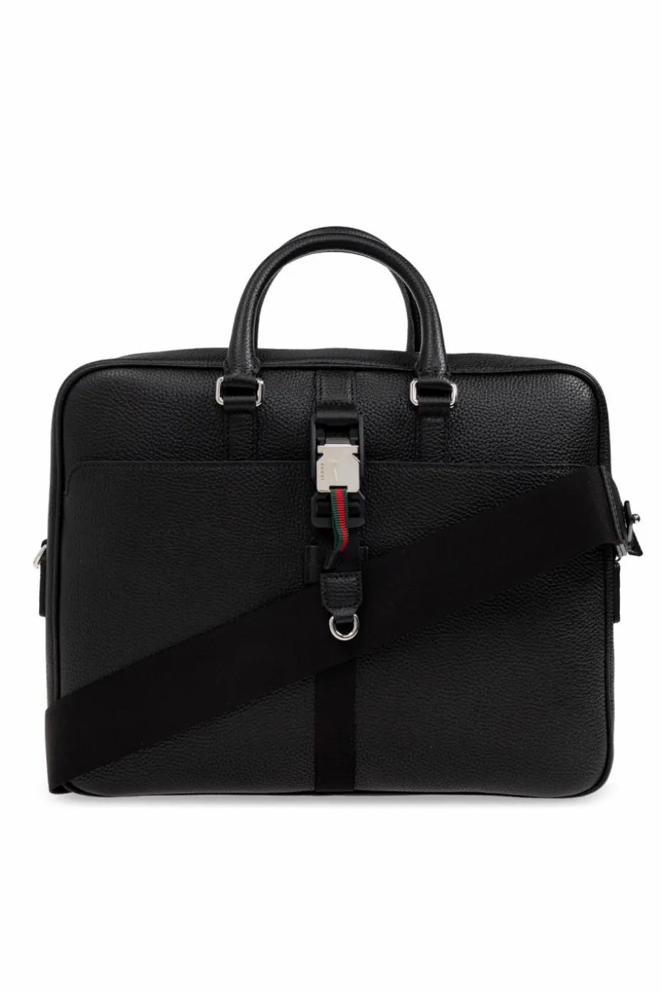 Gucci BLACK Leather briefcase