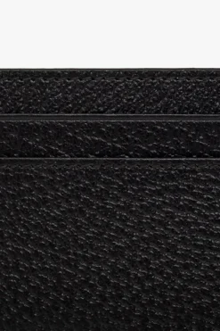 Gucci BLACK Leather card case