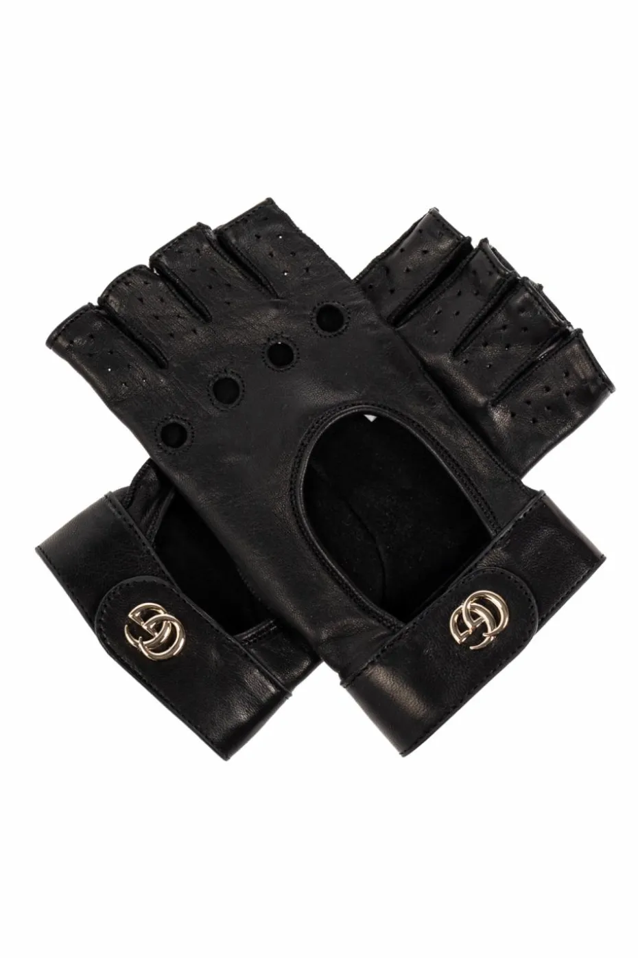Gucci BLACK Leather gloves