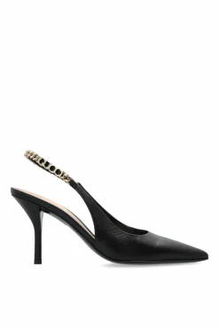 Gucci BLACK Leather heeled shoes Signoria
