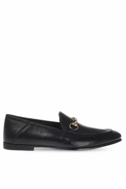 Gucci BLACK Leather Loafers