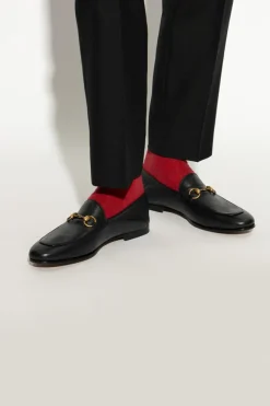Gucci BLACK Leather Loafers