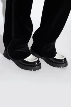 Gucci BLACK Leather loafers