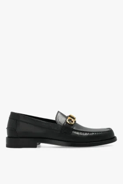 Gucci BLACK Leather loafers