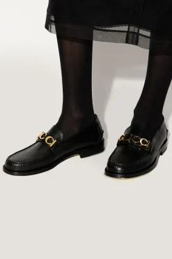 Gucci BLACK Leather loafers