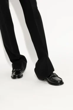 Gucci BLACK Leather loafers