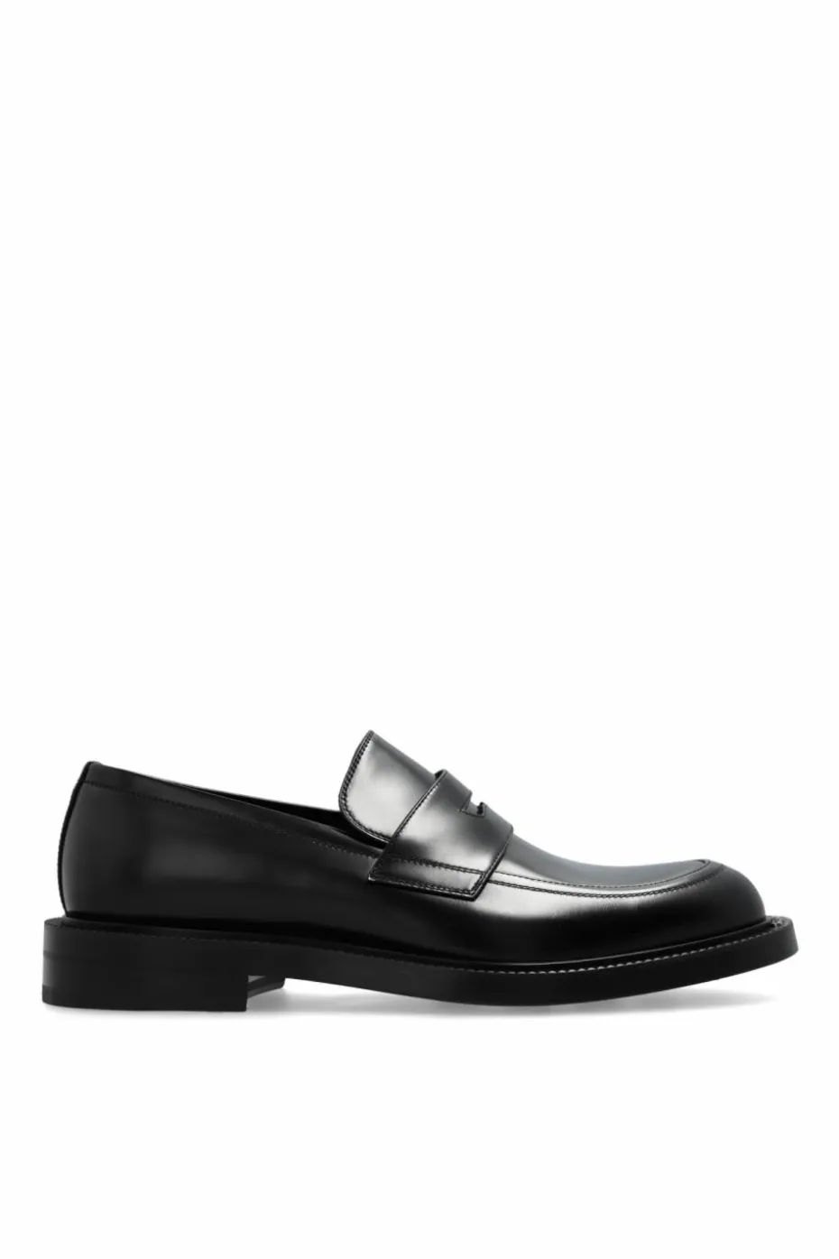 Gucci BLACK Leather shoes type loafers