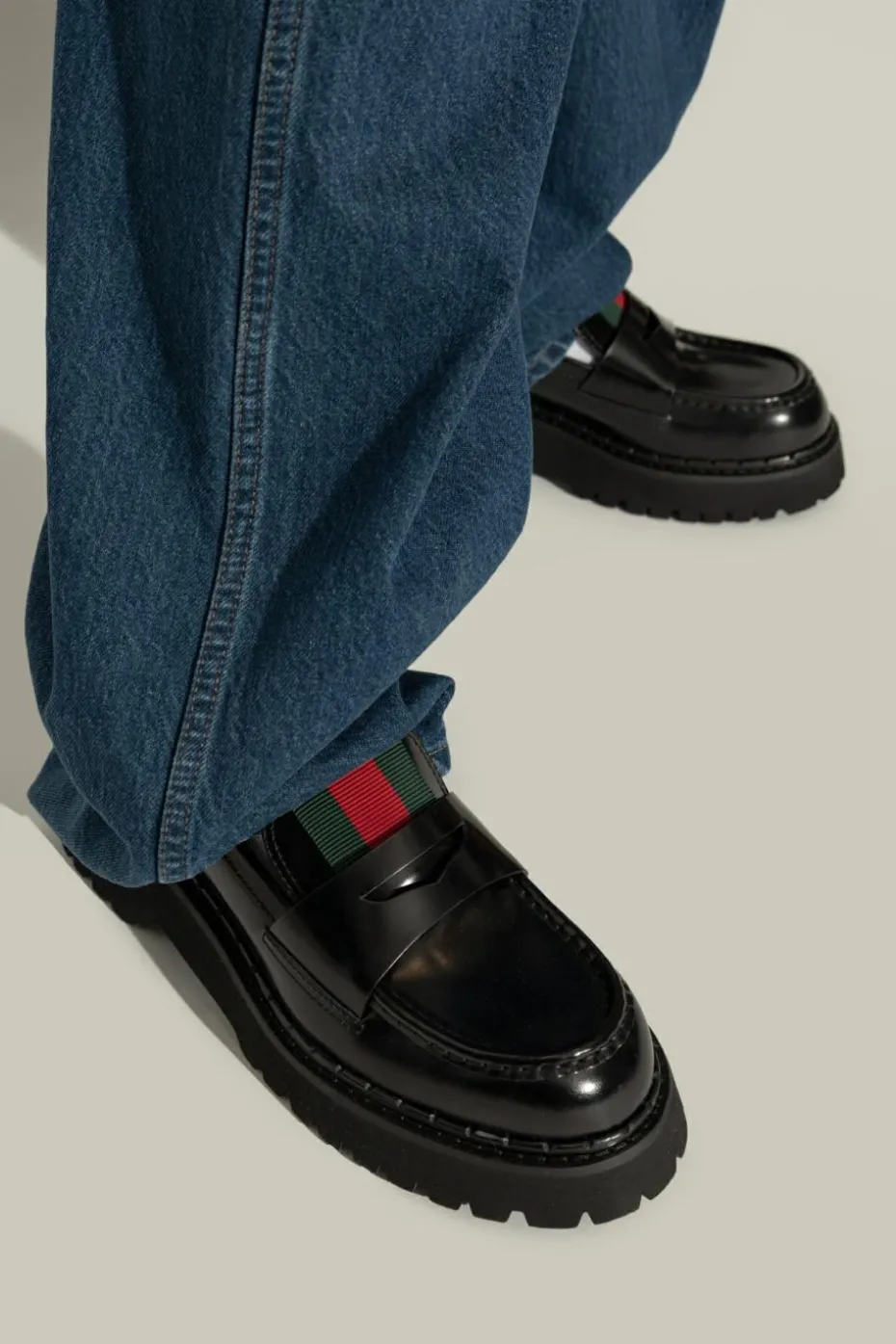 Gucci BLACK Leather shoes