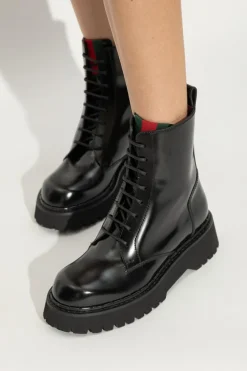 Gucci BLACK Leather shoes