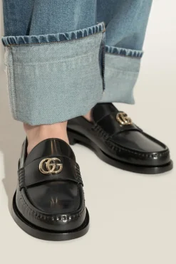 Gucci BLACK Leather shoes type 'loafers'