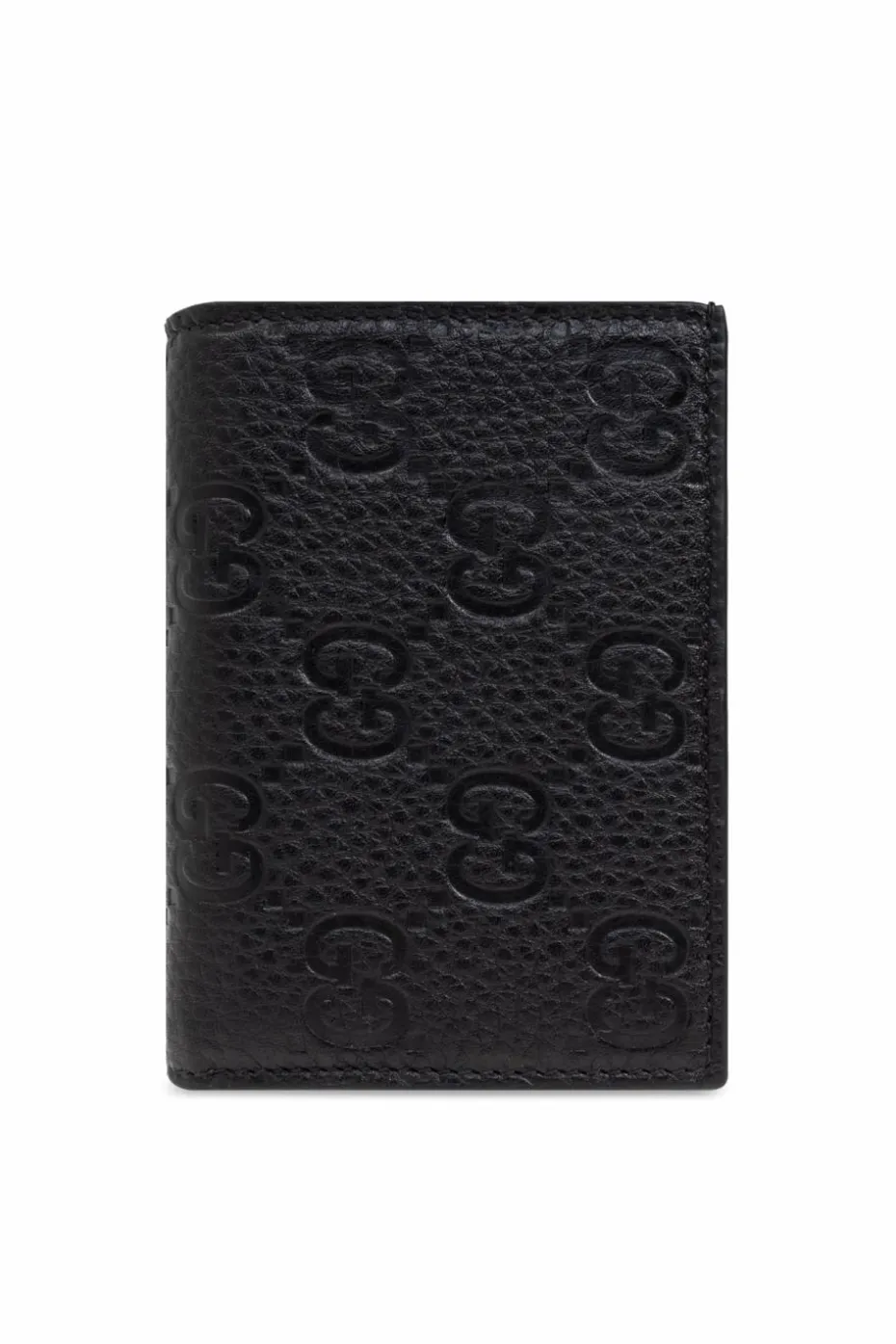 Gucci BLACK Leather wallet with logo