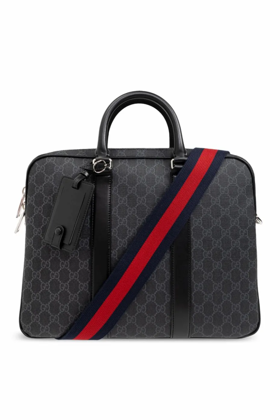Gucci BLACK Monogram Briefcase