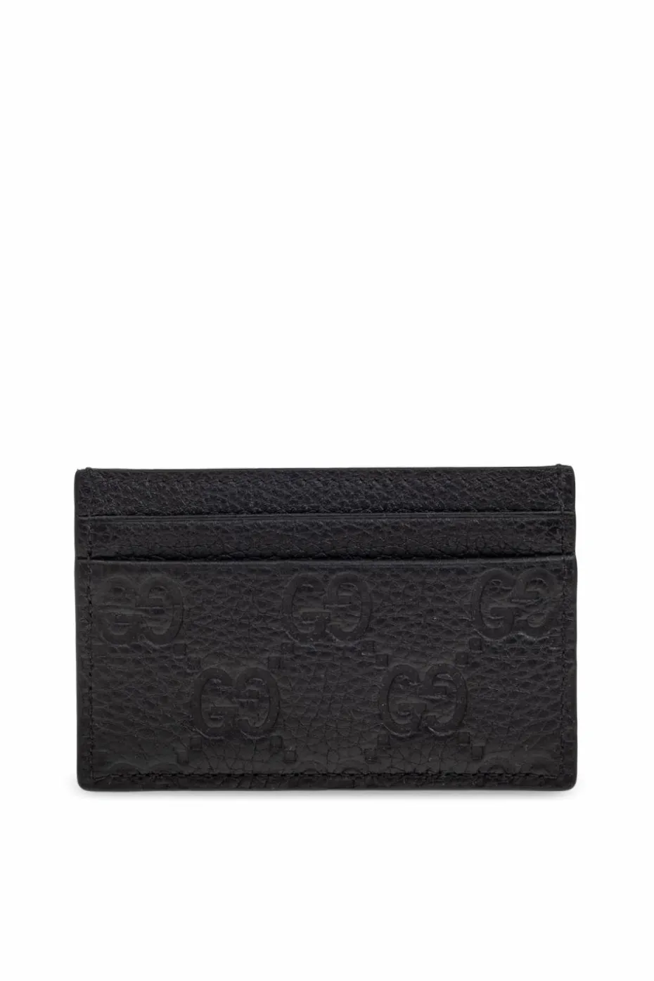 Gucci BLACK Monogram card holder