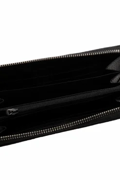 Gucci BLACK Monogrammed wallet