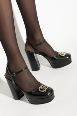 Gucci BLACK Platform shoes