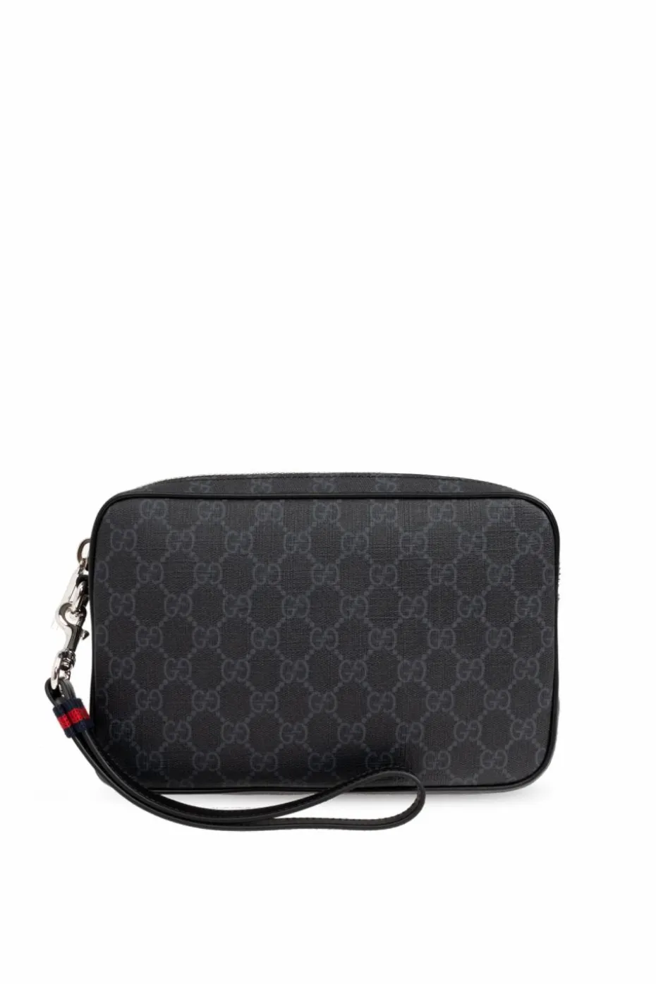 Gucci BLACK Pouch with wrist strap