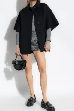 Gucci BLACK Reversible coat