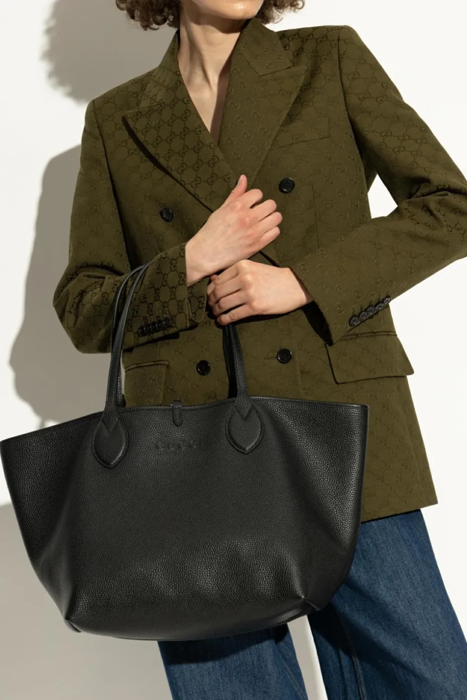 Gucci BLACK Reversible "Totissima Large" shopper bag