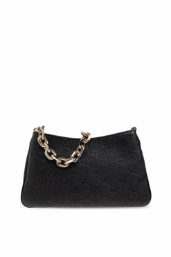 Gucci BLACK Shoulder bag Emblem Small