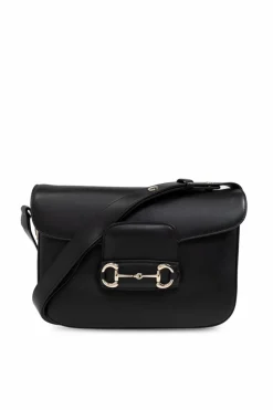 Gucci BLACK Shoulder bag Horsebit 1955 Small