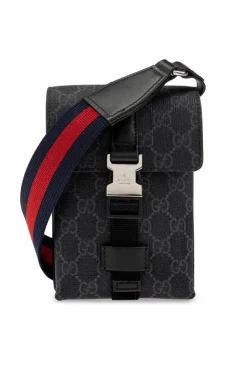 Gucci BLACK Shoulder bag made of GG Supreme canvas