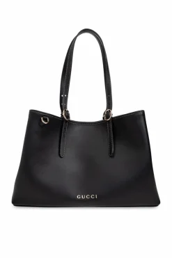 Gucci BLACK Shoulder bag GG Emblem Medium