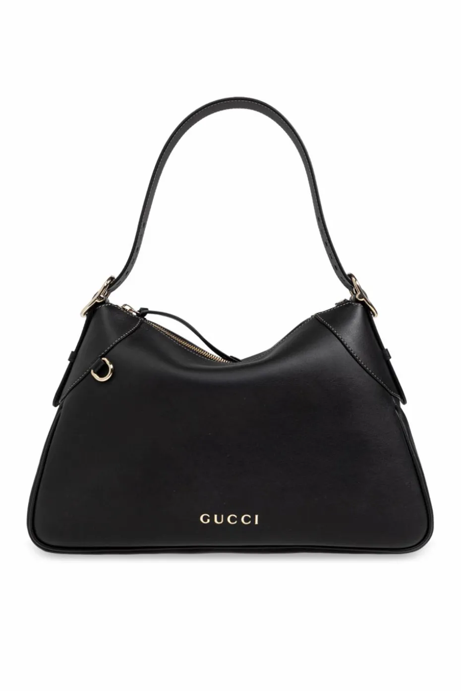 Gucci BLACK Shoulder bag GG Emblem Large