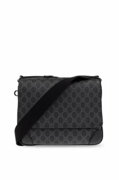 Gucci BLACK Shoulder bag with GG pattern
