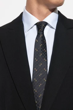Gucci BLACK Silk tie