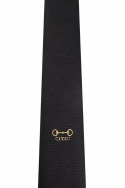 Gucci BLACK Silk tie