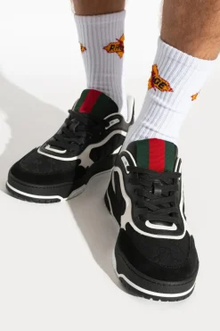 Gucci BLACK Sneakers 'RE-WEB'
